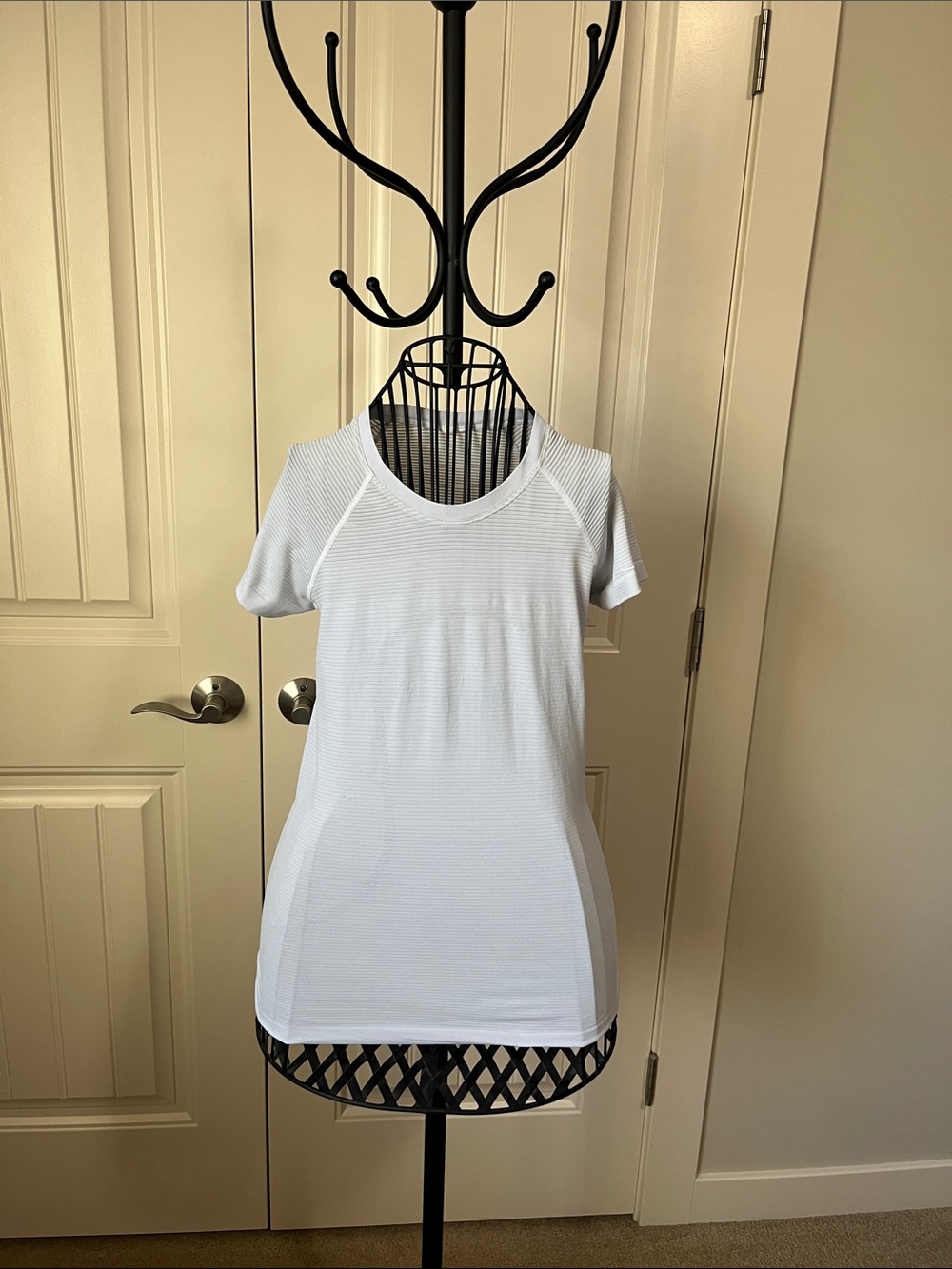 lululemon athletica White Short-Sleeve Performance Tee
